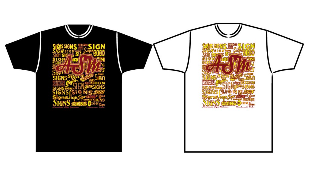 American Sign Museum T-shirt Design