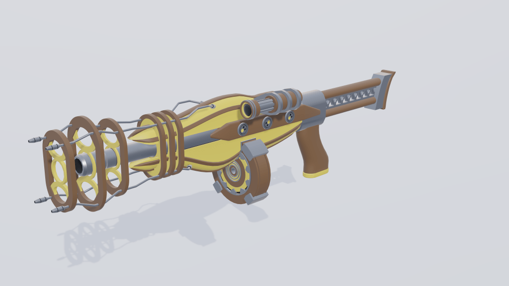 Sci-Fi Gun Model